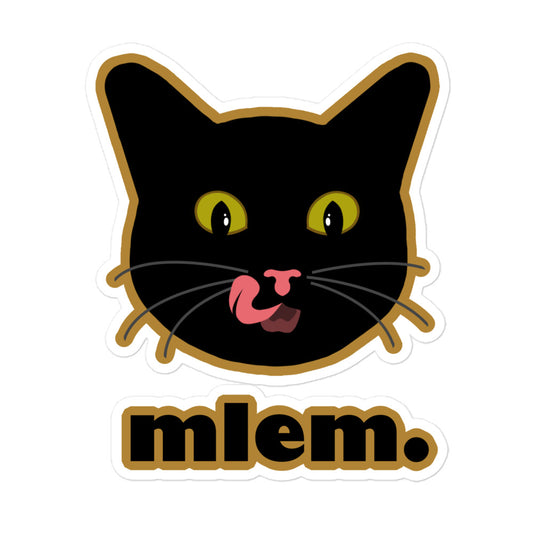 mlem. - Sticker