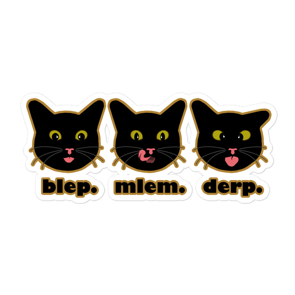 Blep Face Stickers for Sale