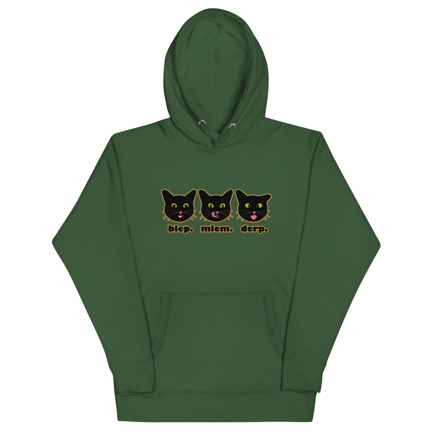 blep. mlem. derp. - Unisex Premium Hoodie