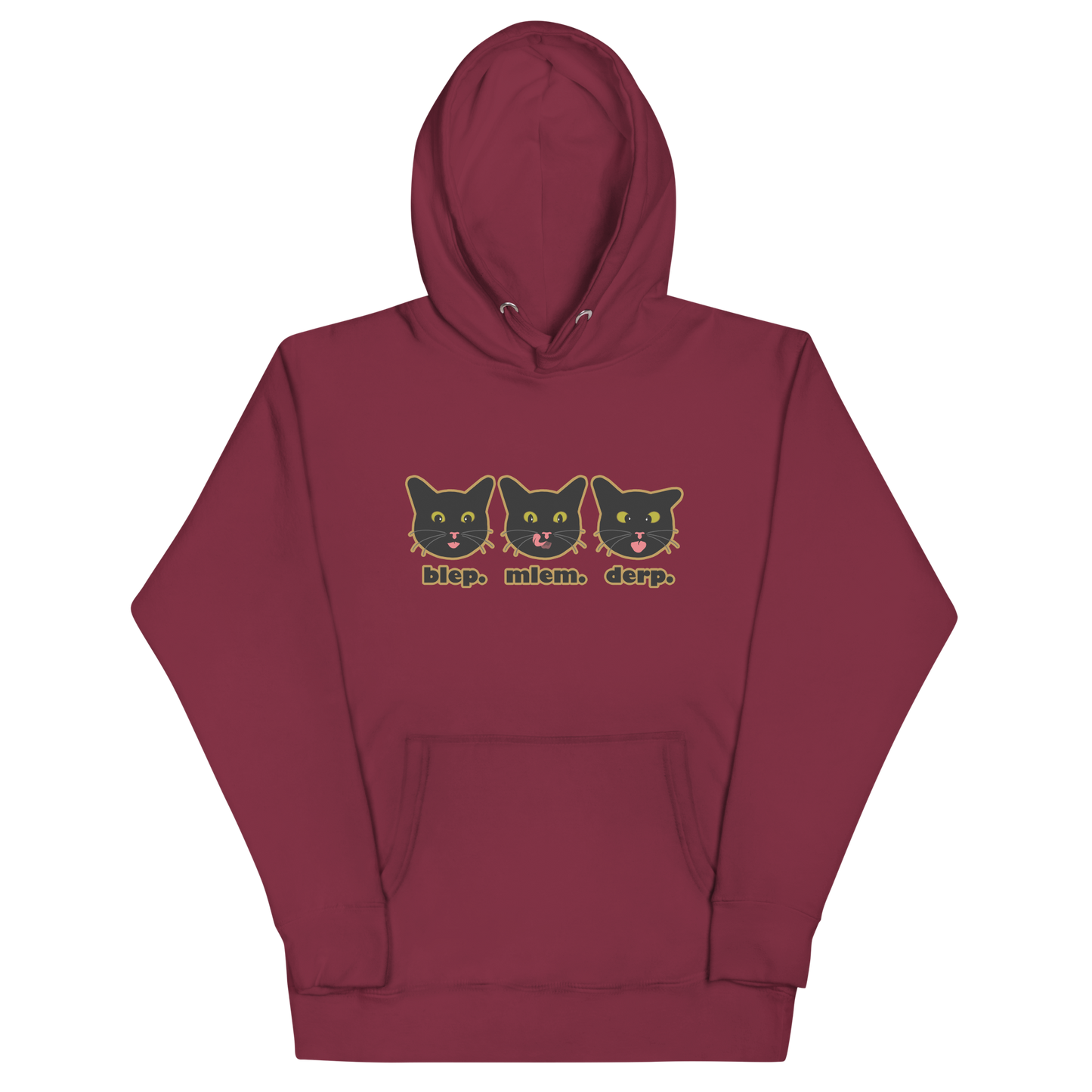 blep. mlem. derp. - Unisex Premium Hoodie