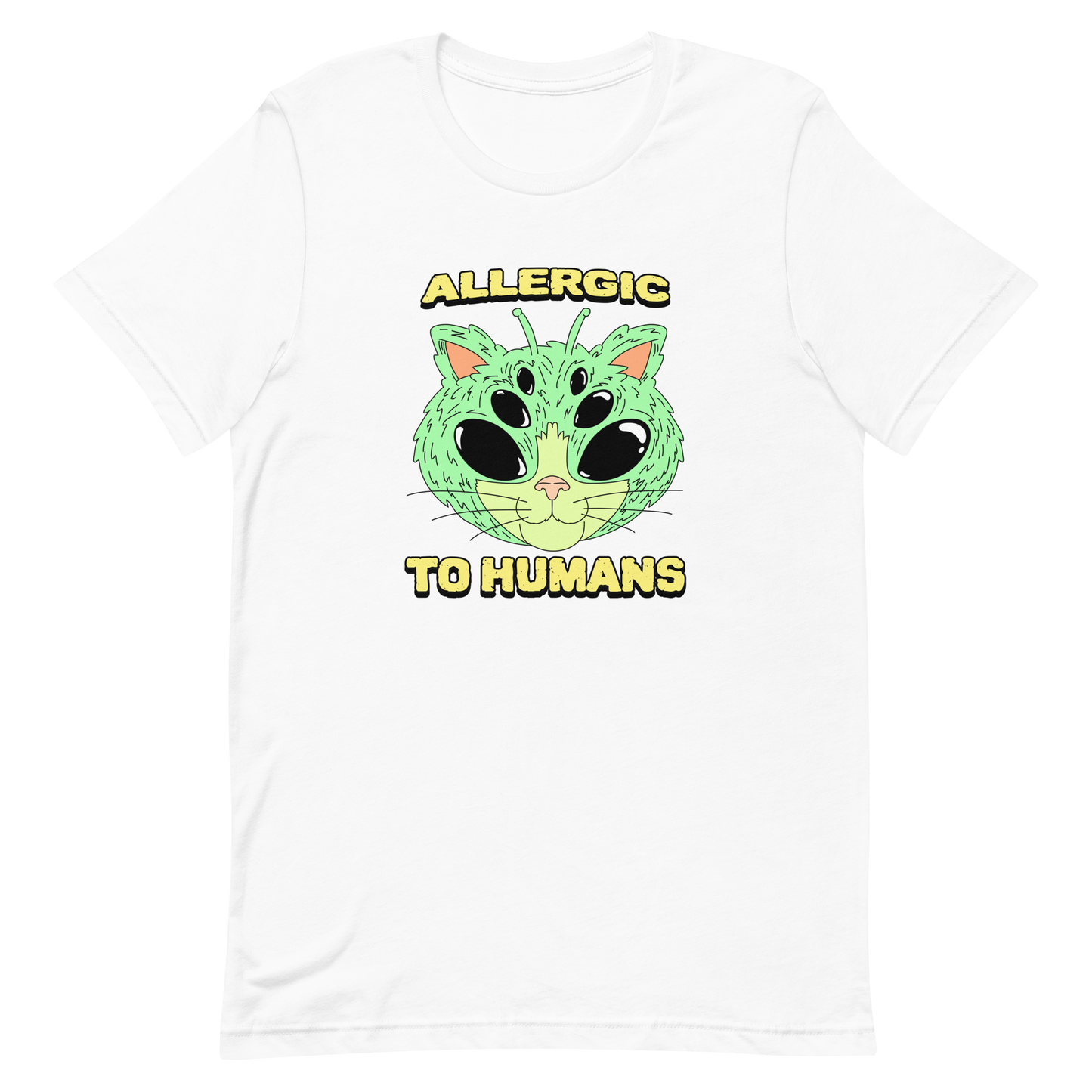 allergic to humans - Unisex Classic Tee