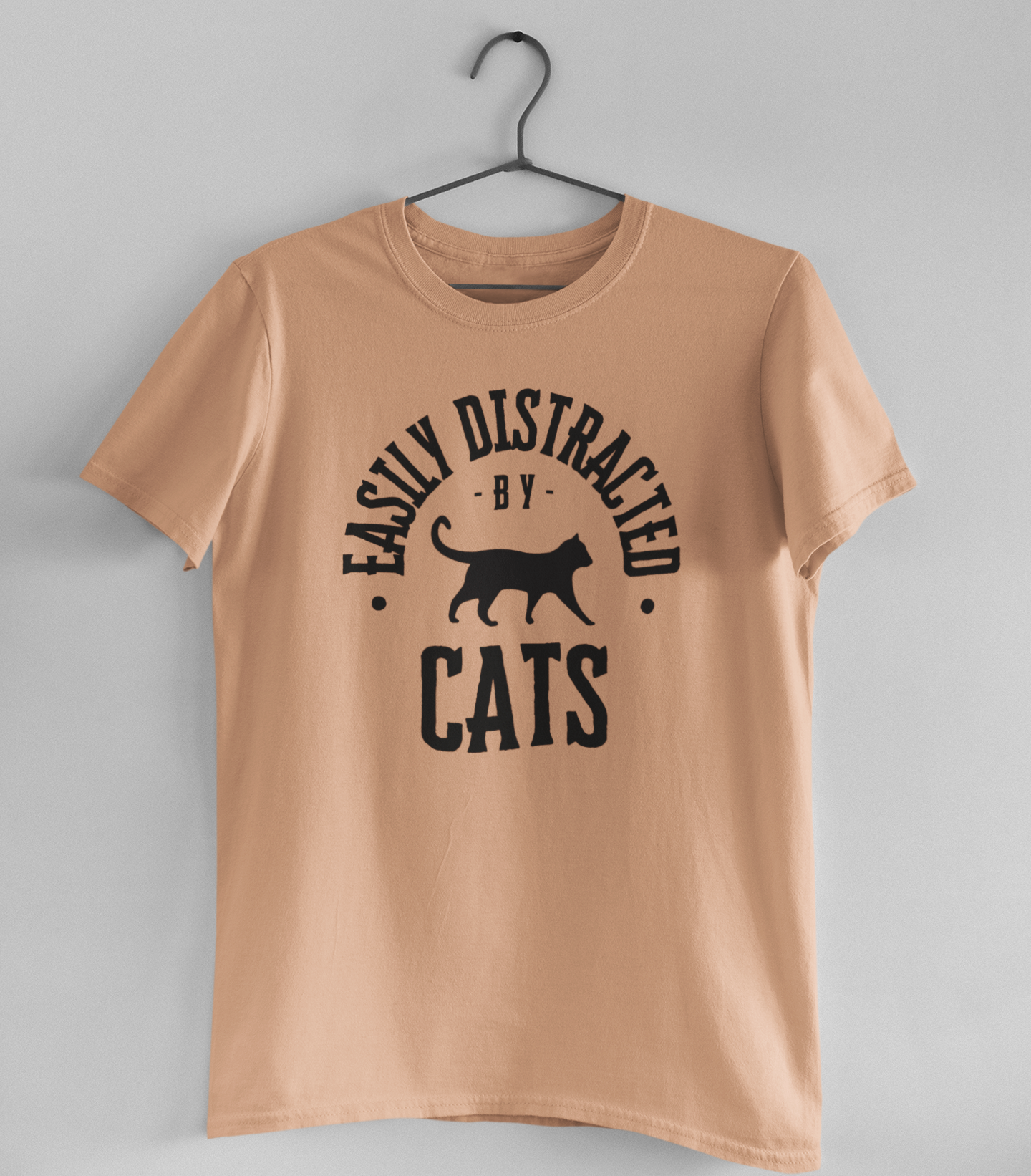 easily distracted by cats - Unisex Classic Tee