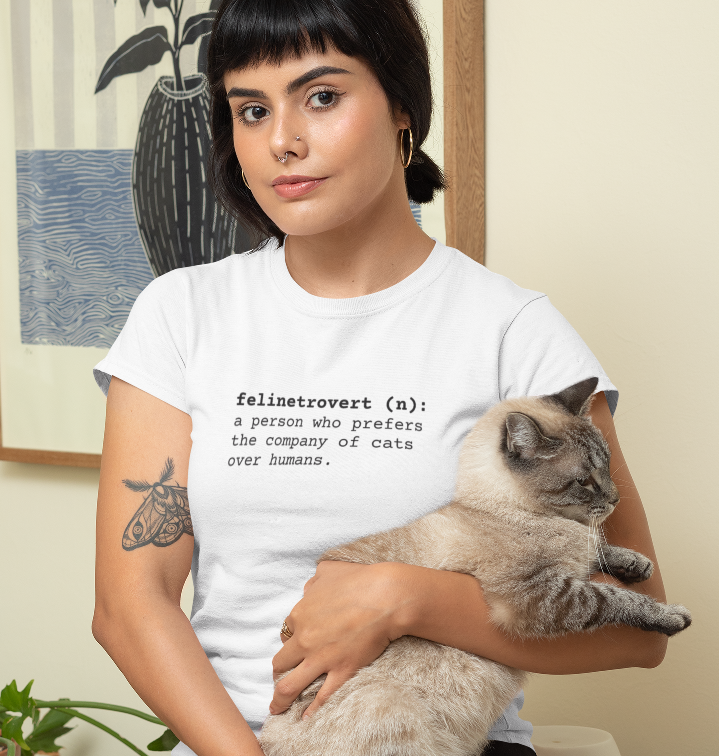 felintrovert t-shirt