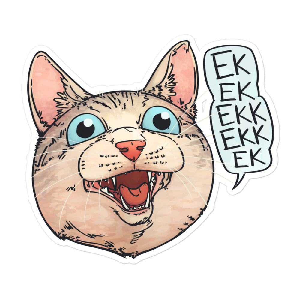 ekekekkekkek - Vinyl Sticker