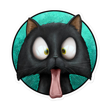 Cats With Their Tongues Out - Sticker *LIMITED TIME*