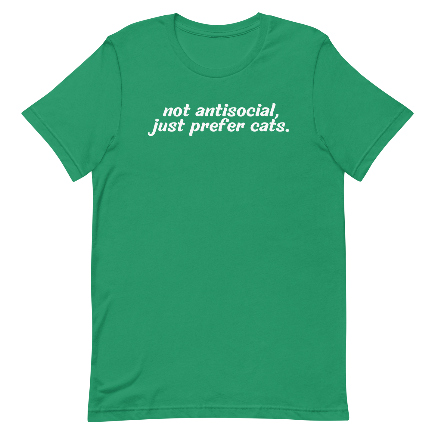 not antisocial, just prefer cats.