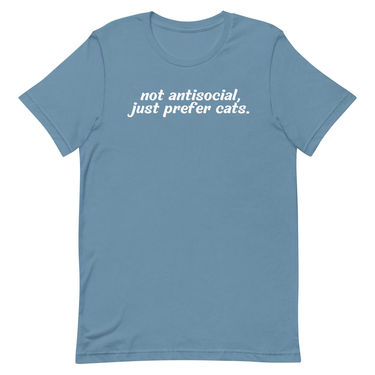 not antisocial, just prefer cats.