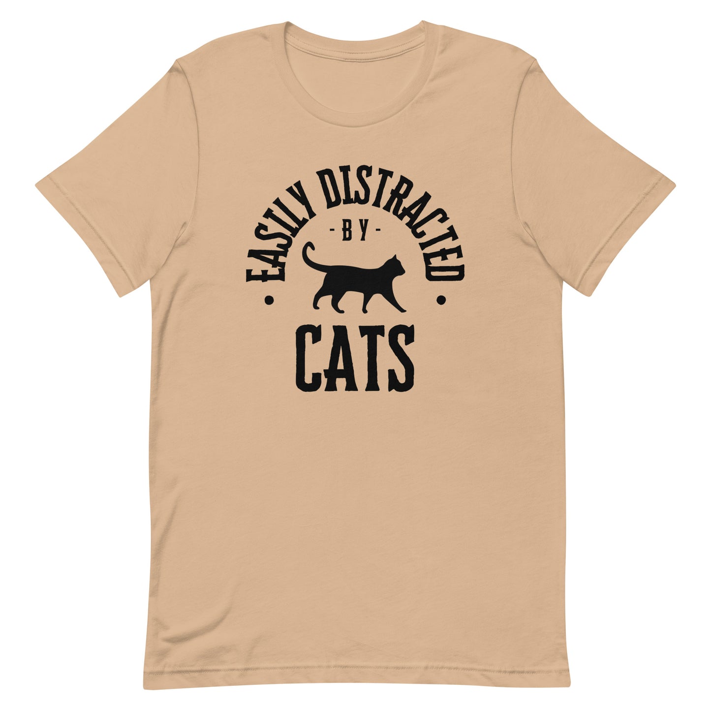 easily distracted by cats - Unisex Classic Tee