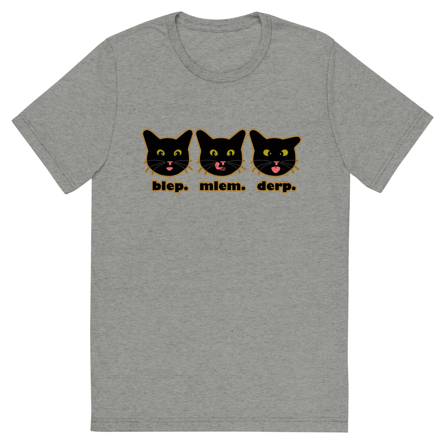 blep. mlem. derp. - Unisex Triblend Tee