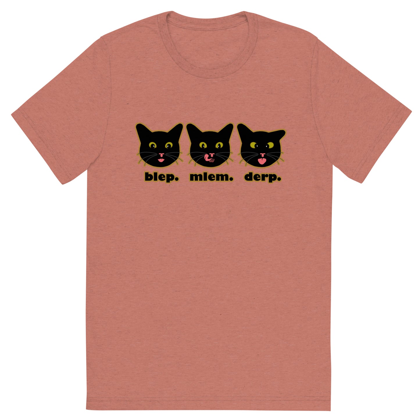 blep. mlem. derp. - Unisex Triblend Tee