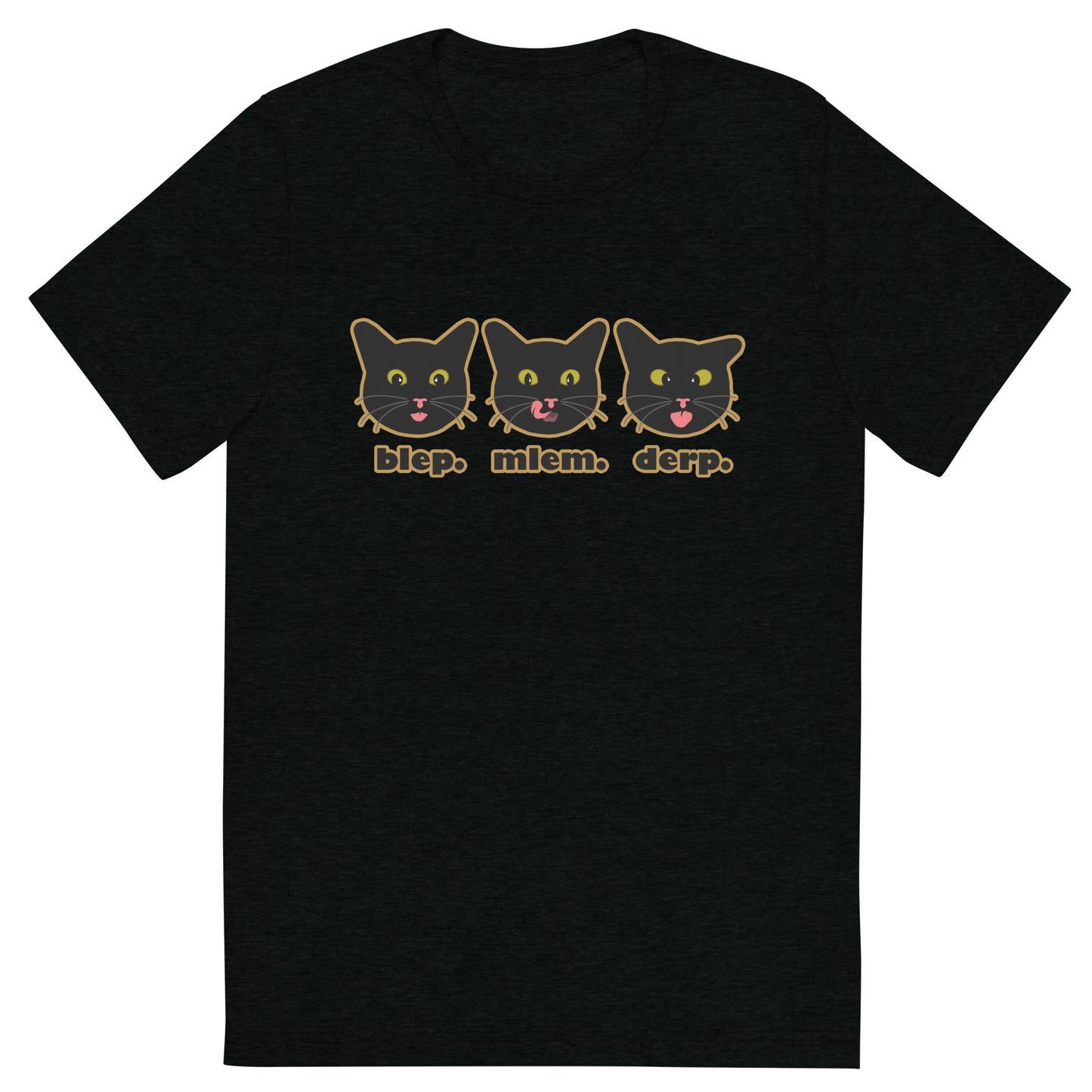 blep. mlem. derp. - Unisex Triblend Tee