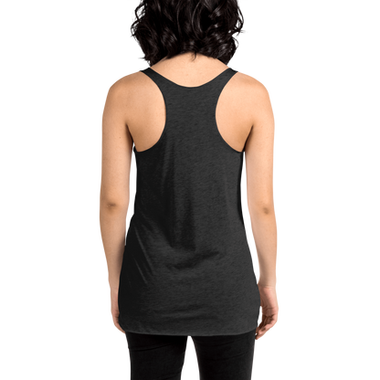 introverted but willing to discuss cats. - Women's Racerback Tank