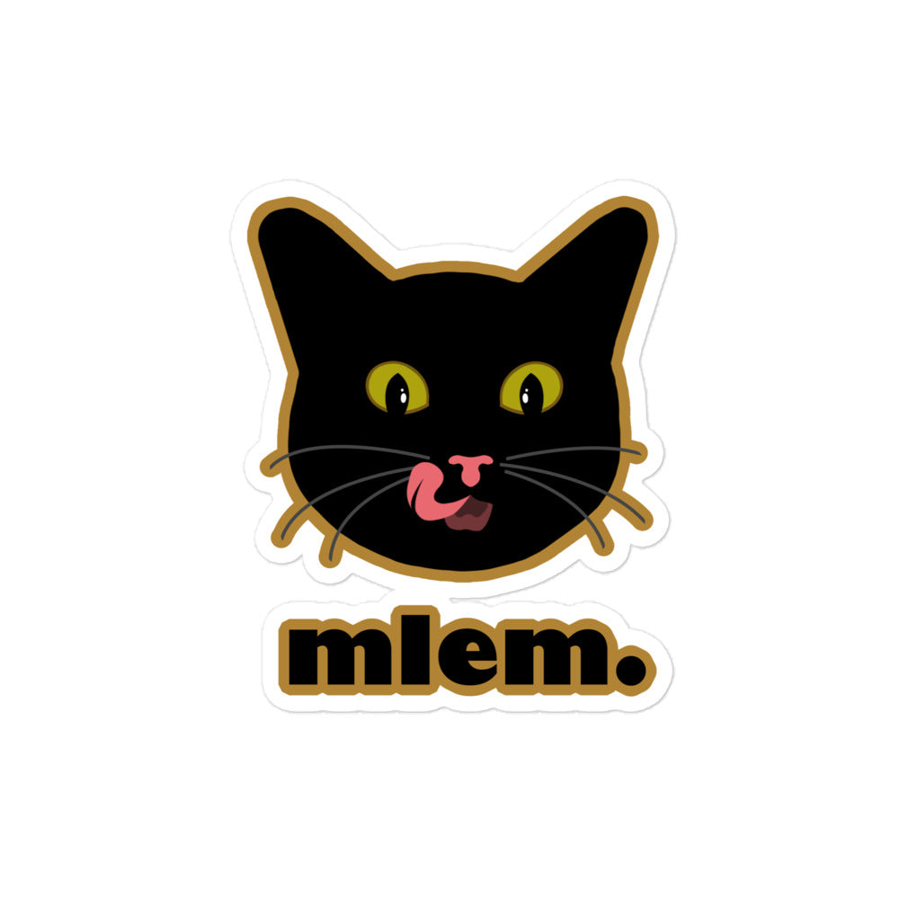 mlem. - Sticker